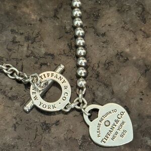 TIFFANY & CO.® Wrap Bead Bracelet in Silver with Pearls and a Diamond